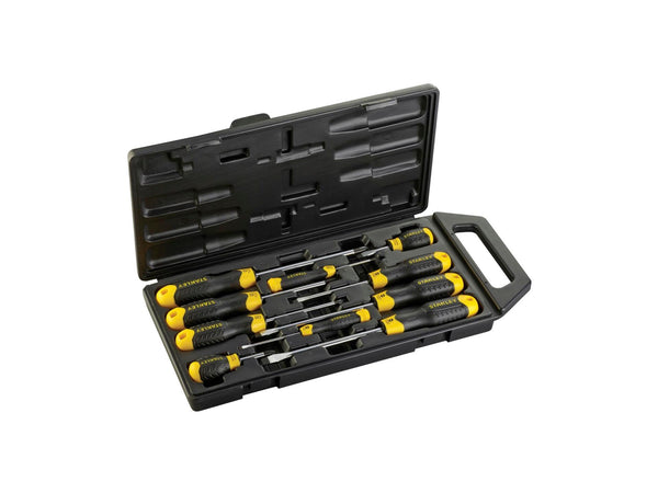Stanley Cushiongrip set de tournevis 10 pièces