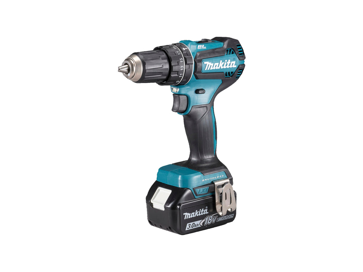 Makita DHP485RFJ accu klopboorschroefmachine 18V Li-Ion + 2 accu's + lader