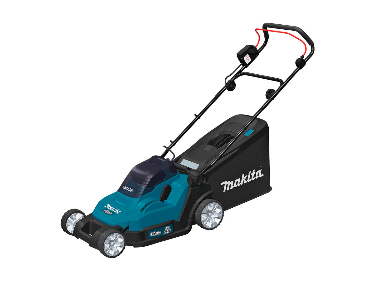 Makita DLM432CT2 accu grasmaaier 2x18 V Li-Ion 43cm + 2 accu's en 1 lader