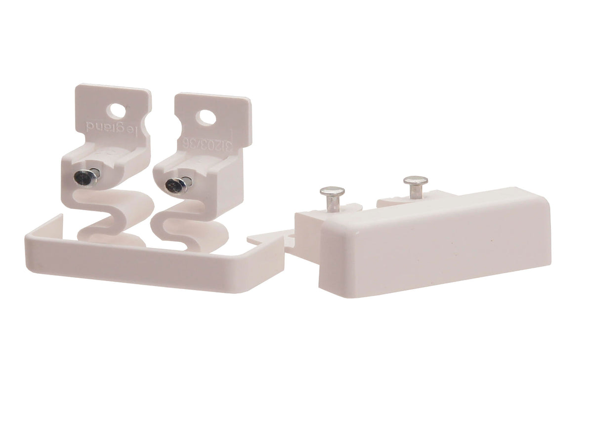 Legrand DLP einddeksel 32x12,5 mm wit 2 stuks