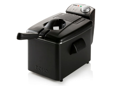 DOMO DO1014FR-BF friteuse 4,5l inox zwart