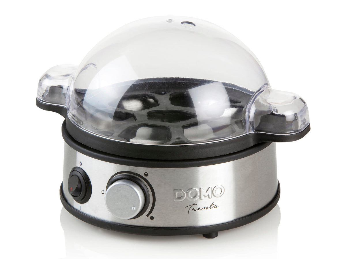DOMO DO9142EK eierkoker inox grijs