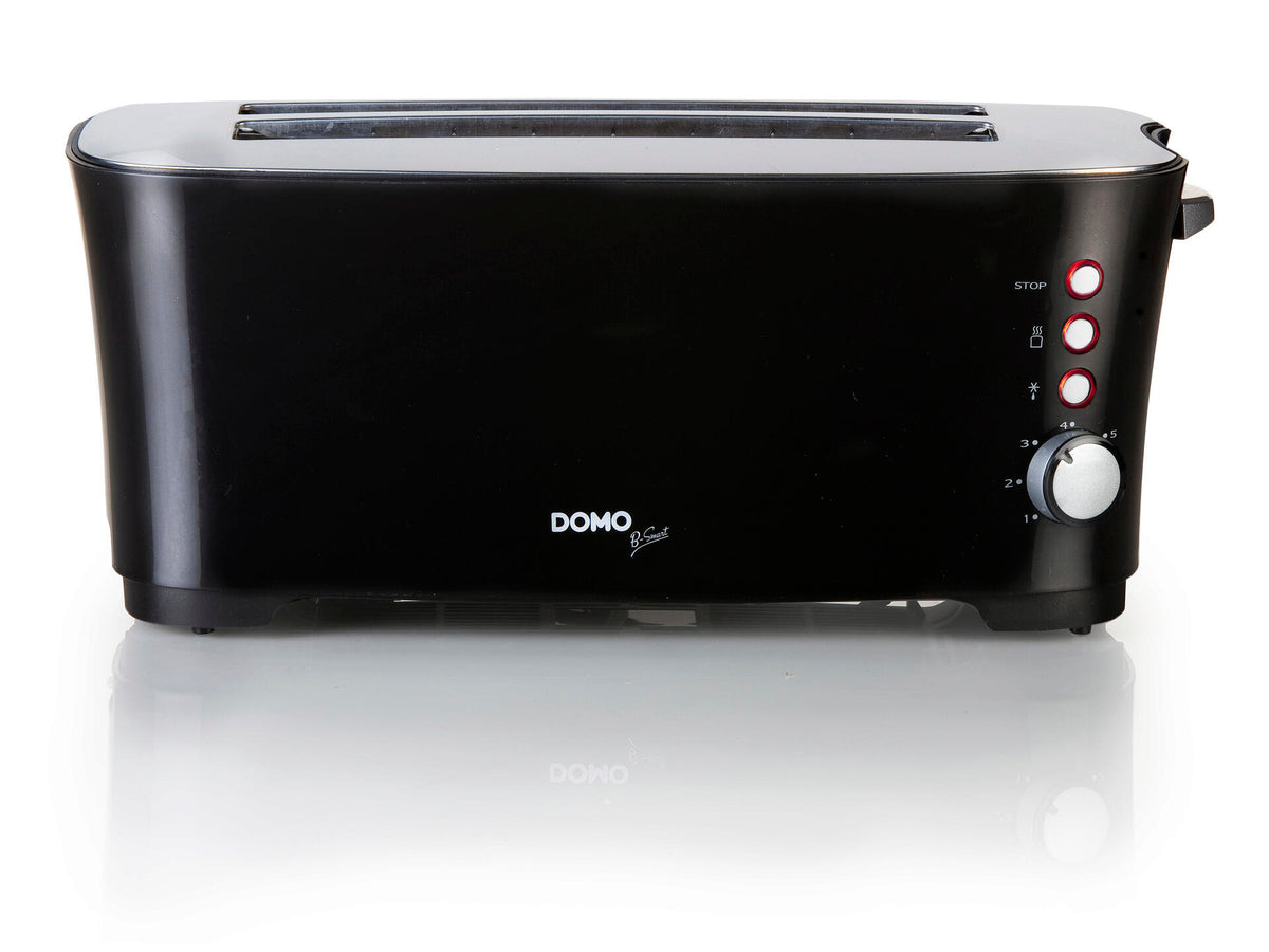 DOMO DO961T B-Smart broodrooster 4 sneden zwart
