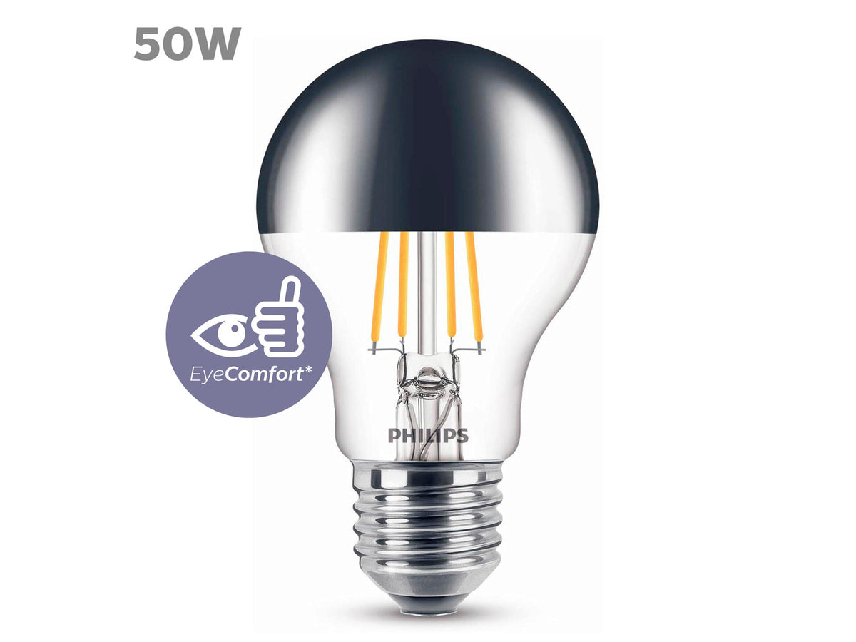 Philips Deco LED peerlamp kopspiegel E27 7,2W dimbaar