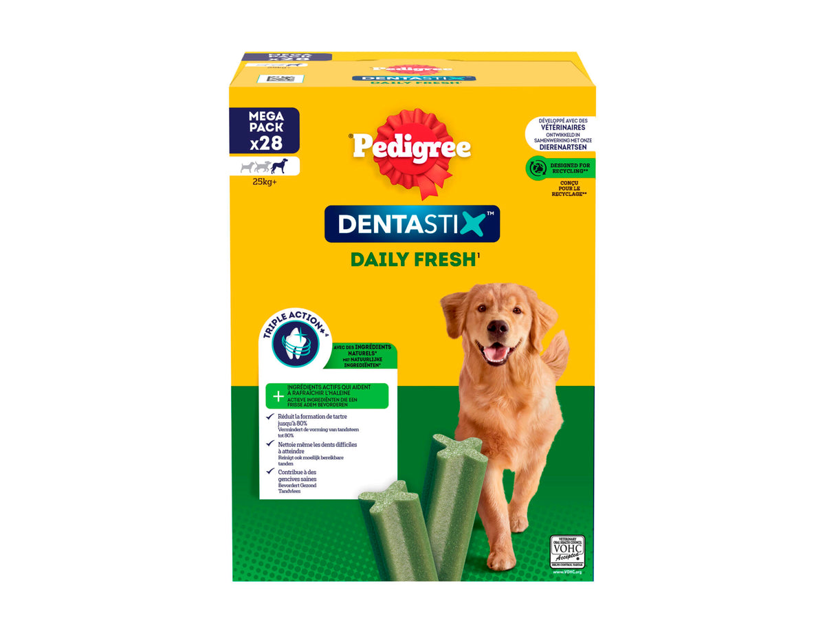 Pedigree Dentastix hondensnack daily fresh 28 stuks large