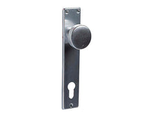 Linea Bertomani Bouton de porte avec plaque 50mm aluminium