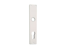 Linea Bertomani Deurplatenset 110mm aluminium wit 2 stuks