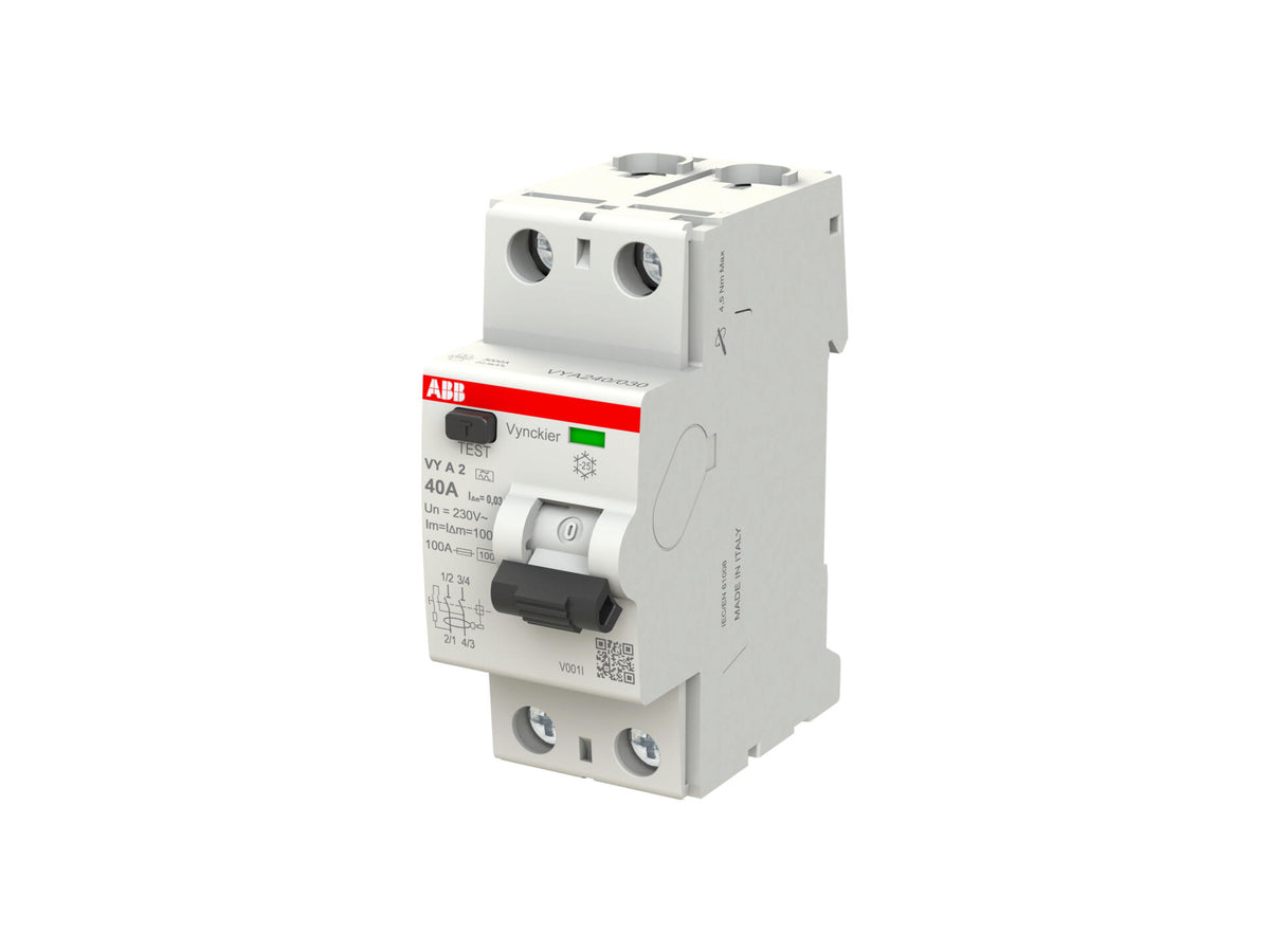 Vynckier Diff. 2P 40A 30mA - VF