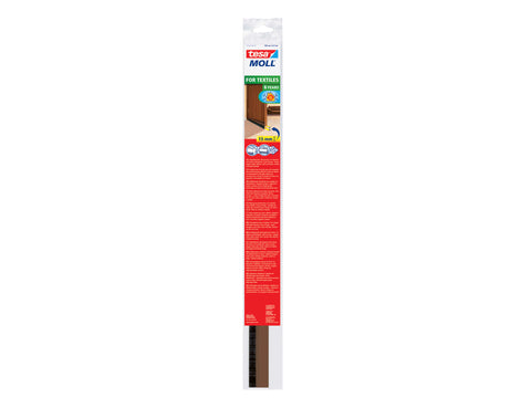 Tesa Dorpelstrip voor vloerbedekking 1m 4,3cm bruin