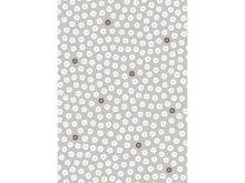 Captain Cook Dotti earl Grey toile cirée rond 160cm