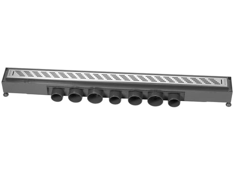 Wirquin Douchegoot Express'eau gestreept 800mm