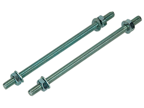 Mack Draadeind met moer M10 200mm verzinkt 2 stuks
