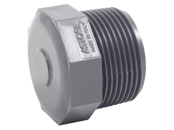 Bouchon fileté PVC 1" M