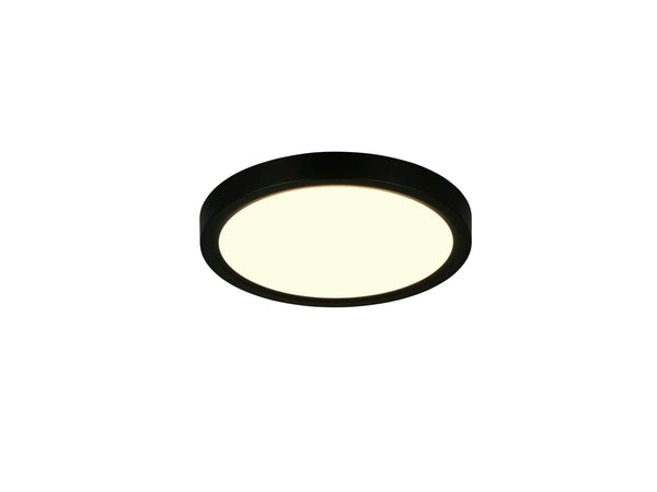 Reality Draco plafonnier LED 18W noir mat