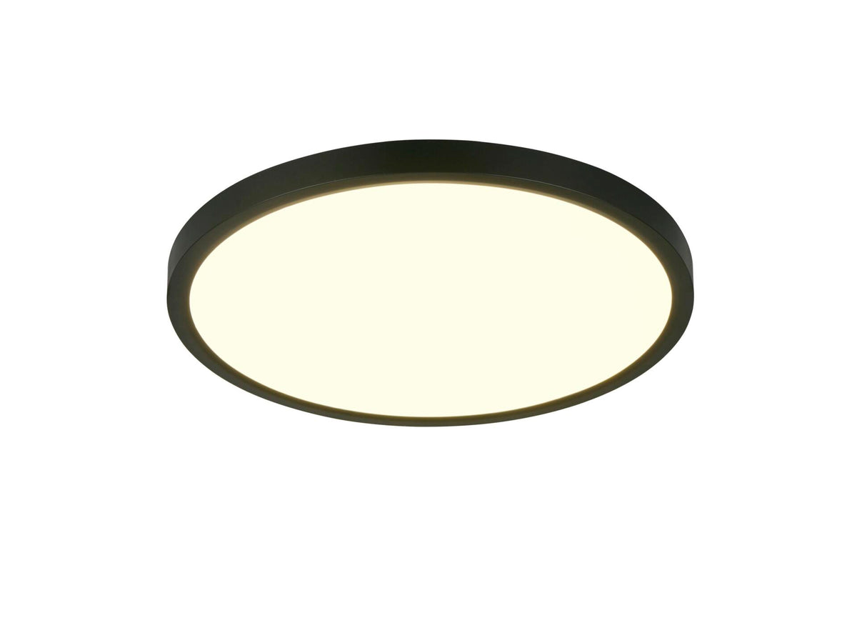 Reality Draco LED plafondlamp 30W mat zwart