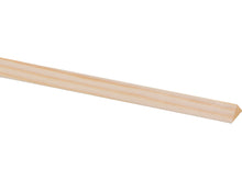 Driekantlijst 14x14 mm 210cm vuren