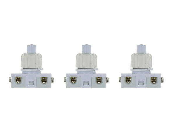 Profile Drukschakelaar inbouw (3 stuks)