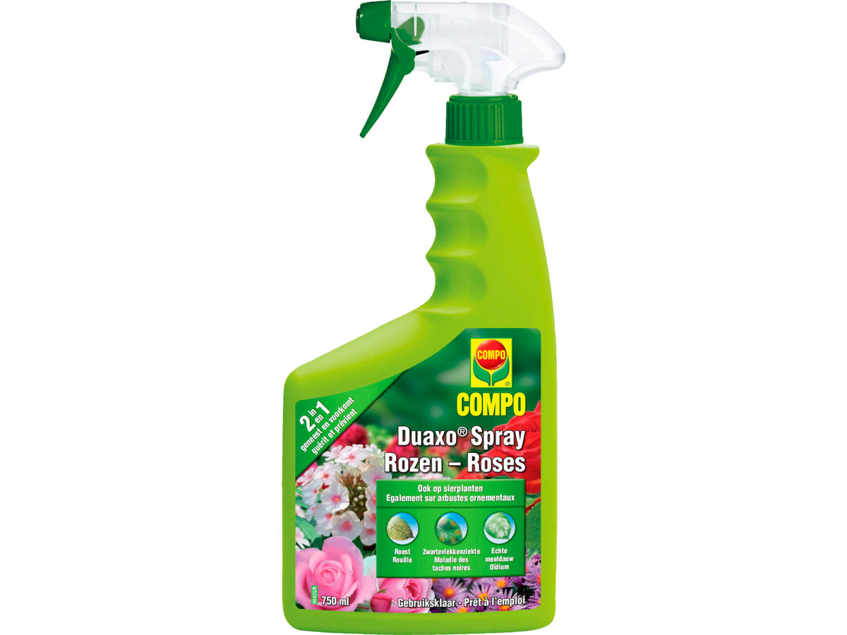 Compo Duaxo Spray ziektebestrijder voor rozen en sierplanten 750ml