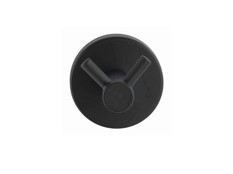 Wenko Duo Bosio handdoekhaakje 5,5cm zwart