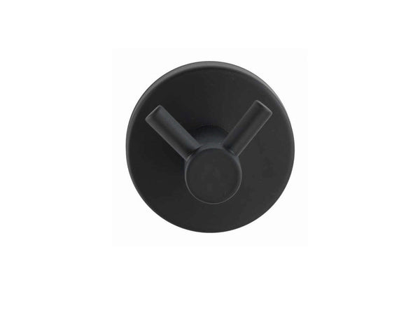 Wenko Duo Bosio crochet porte-serviette 5,5cm noir