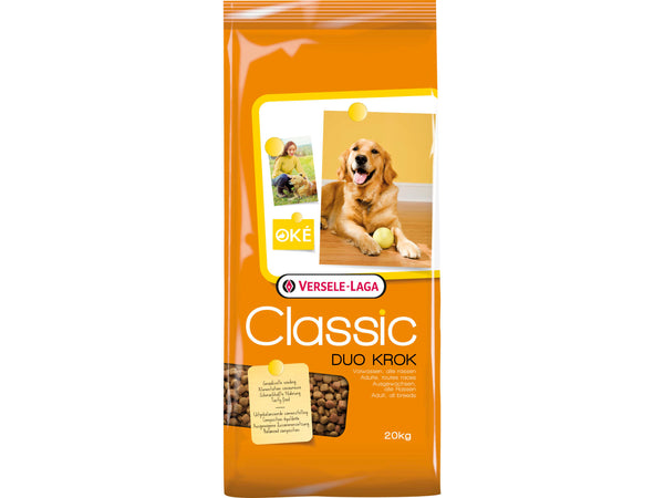 Classic Duo Krok hondenvoer 20kg