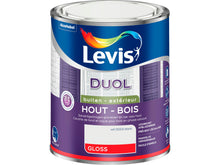 Levis Duol houtlak hoogglans 0,75l wit