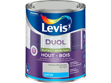 Levis Duol houtlak zijdeglans 0,75l parelgrijs