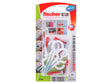 Fischer Duopower chevilles 6x30 mm avec vis à crochet rond 8 pièces
