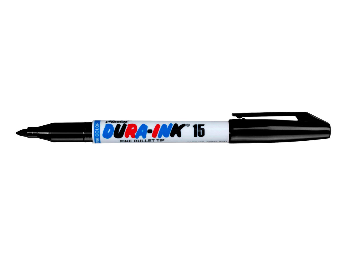 Markal Dura-Ink 15 markeerstift 1,5mm zwart 5 stuks