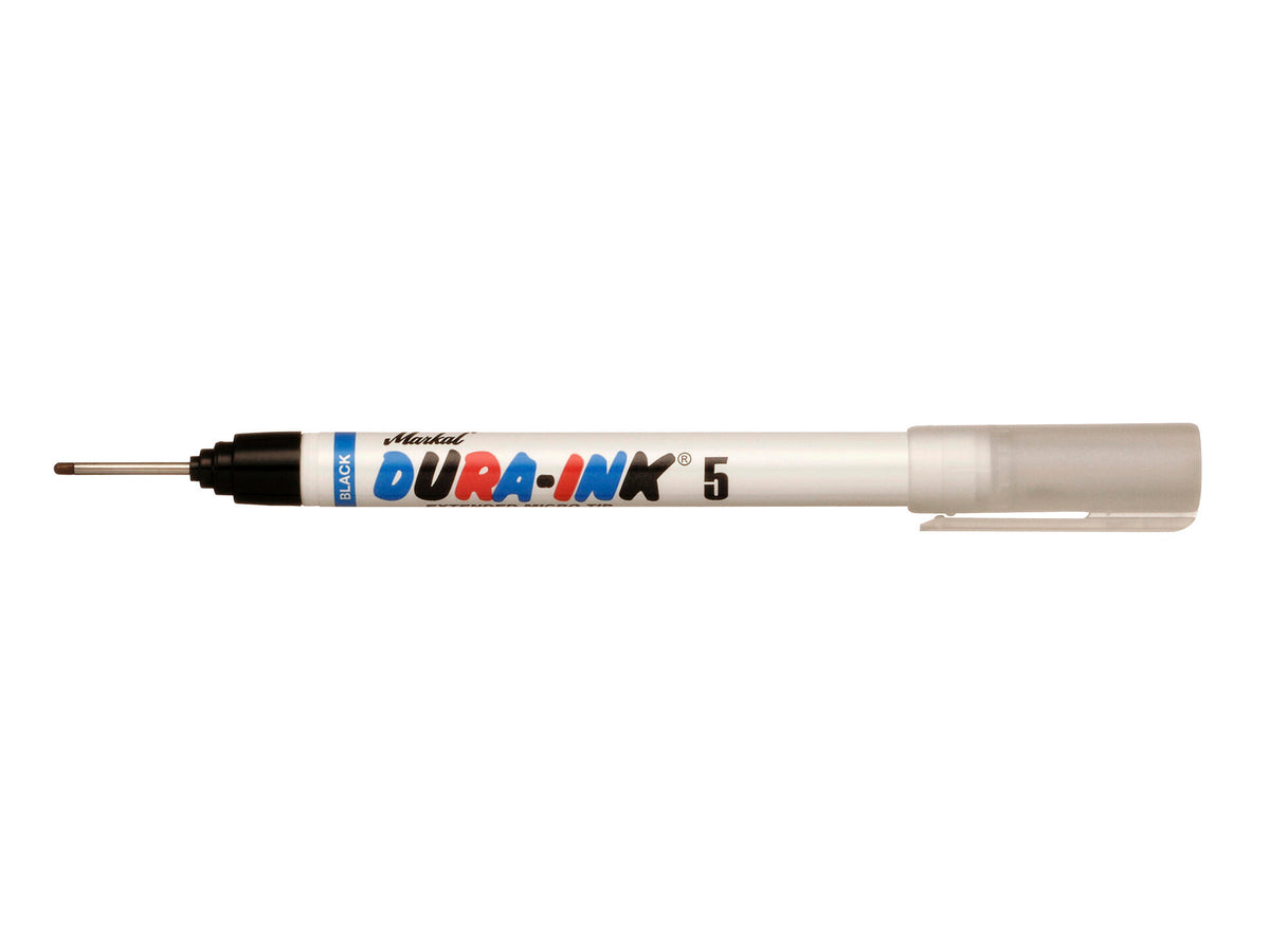Markal Dura-Ink 5 markeerstift 1mm zwart 4 stuks