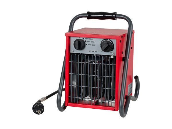 Eurom EK3201 poêle d'atelier électrique avec thermostat 3000W
