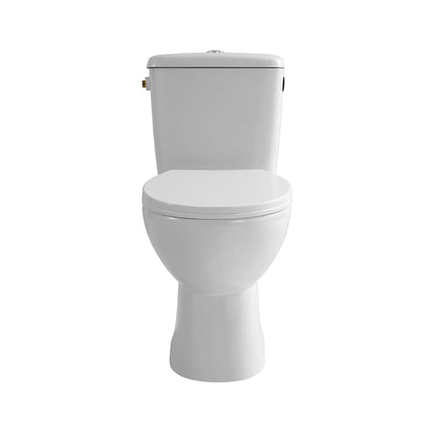 BELVIT PRO DUOB BLOCK staand toilet randloos met spoelreservoir & zitting - 4/6 l - softclose - muuraansluiting - 39 x 73 x 67 cm - wit, wc-potten — SKU MB-16242-19769, EAN 5404024131330