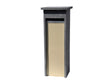 De Witte EX419 brievenbus blauwe hardsteen beige