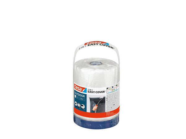 Tesa Easy Cover Outdoor L afdekfolie 20x1,40 m transparant