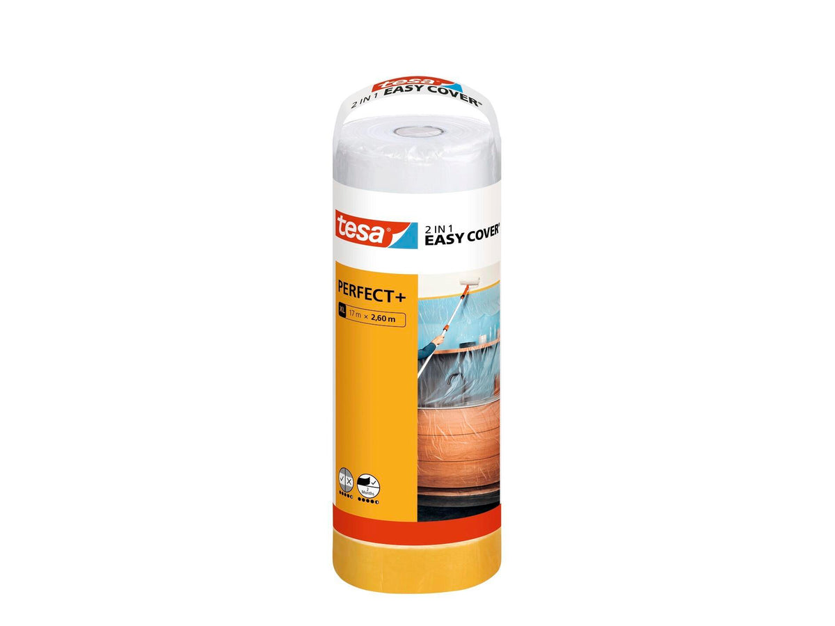 Tesa Easy Cover Perfect XL afdekfolie navulling 17x 2,60 m transparant