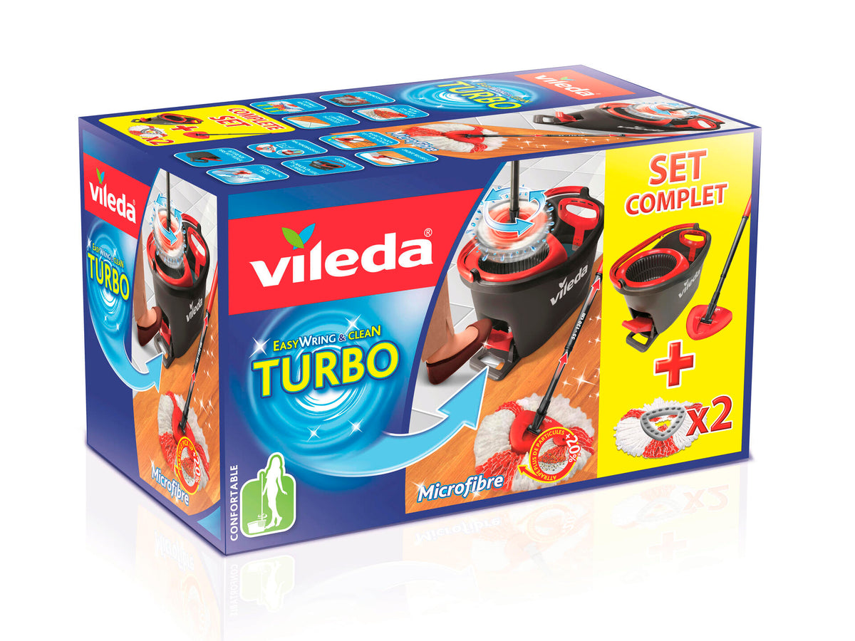 Vileda Easy Wring & Clean Turbo met 2 navullingen