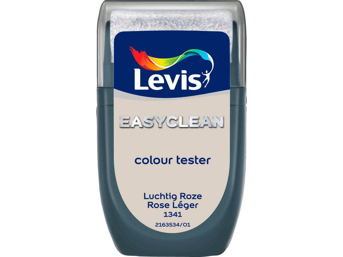 Levis EasyClean tester muurverf extra mat 30ml luchtig roze