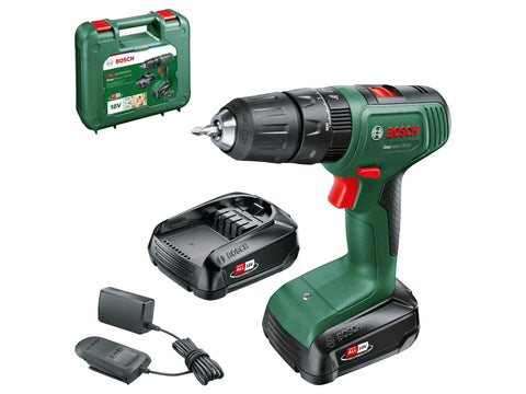 Bosch EasyImpact 18V-40 accu klopboorschroefmachine 18V Li-Ion met 2 accu's + lader