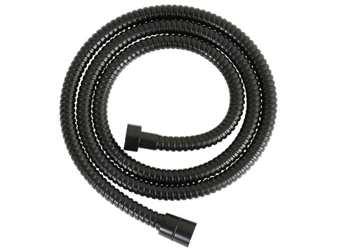 Lafiness Eco Black doucheslang 150cm mat zwart