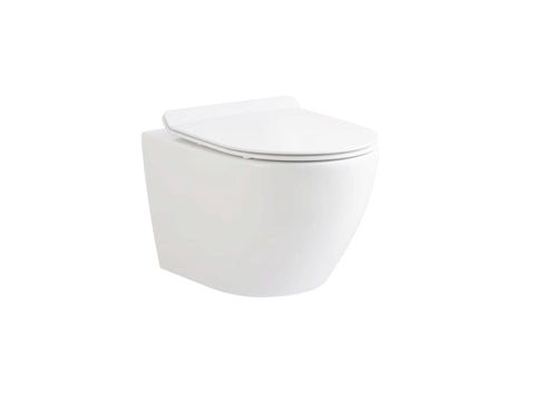 Eco Rimless ophang-WC glanzend wit