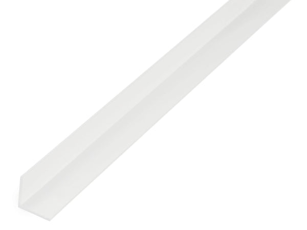 Eco cornière 20x20x1 mm 200cm PVC blanc