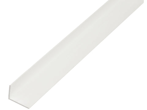 Eco hoekprofiel 25x15x1 mm 100cm PVC wit