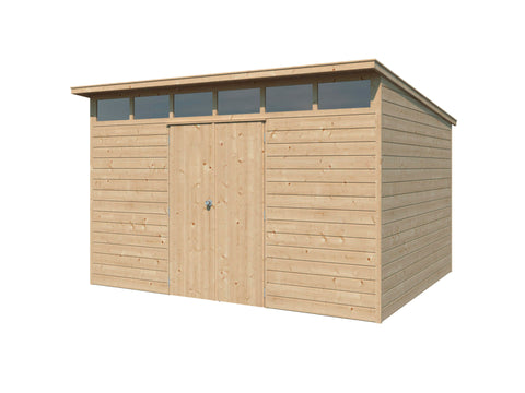 Gardenas Edge XXL tuinhuis 360x300x235 cm hout