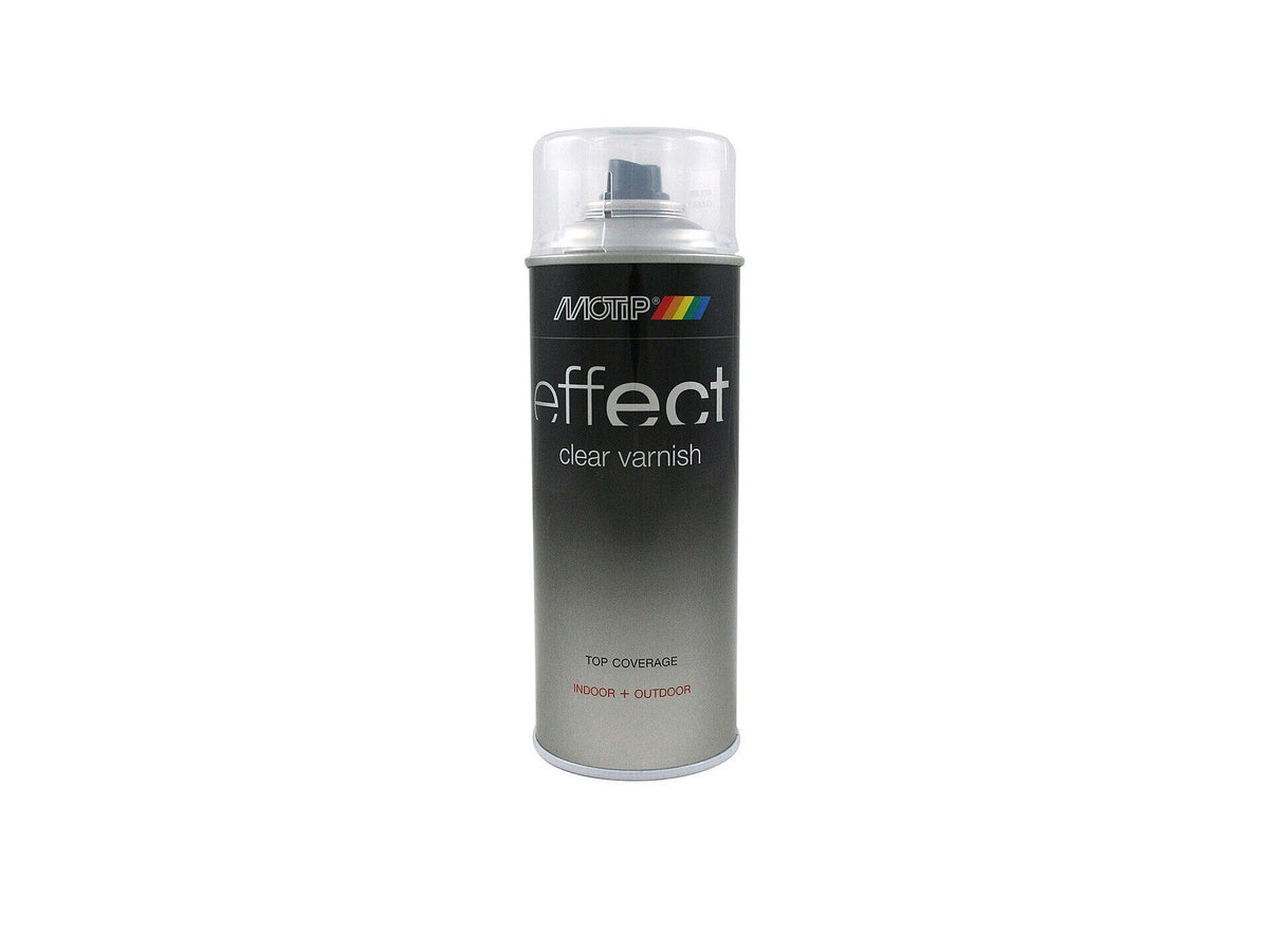 Motip Effect Clear Varnish lakspray hoogglans 0,4l transparant