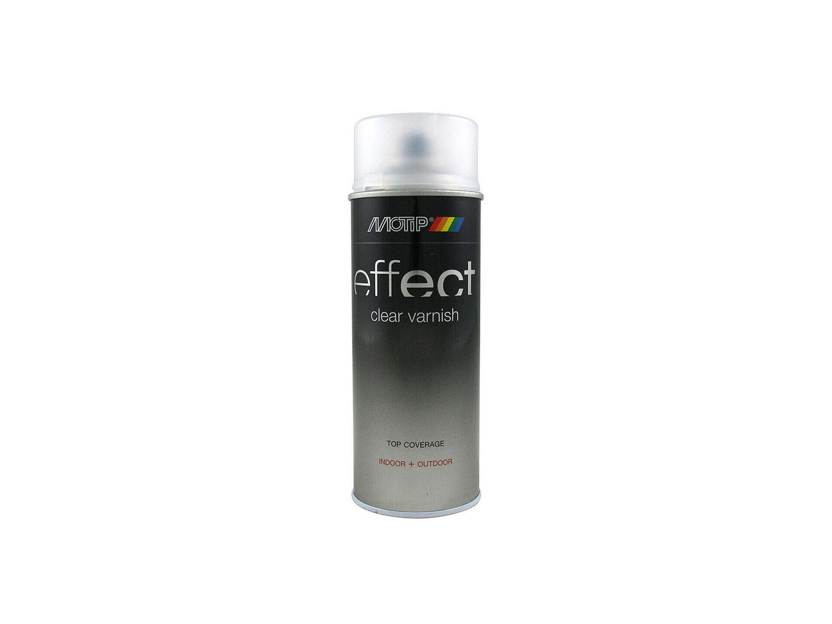 Motip Effect Clear Varnish lakspray zijdeglans 0,4l transparant