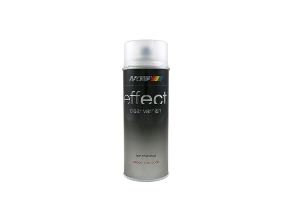 Motip Effect Clear Varnish laque en spray satin 0,4l transparent