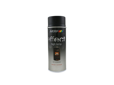 Motip Effect High Temp lakspray 0,4l zwart