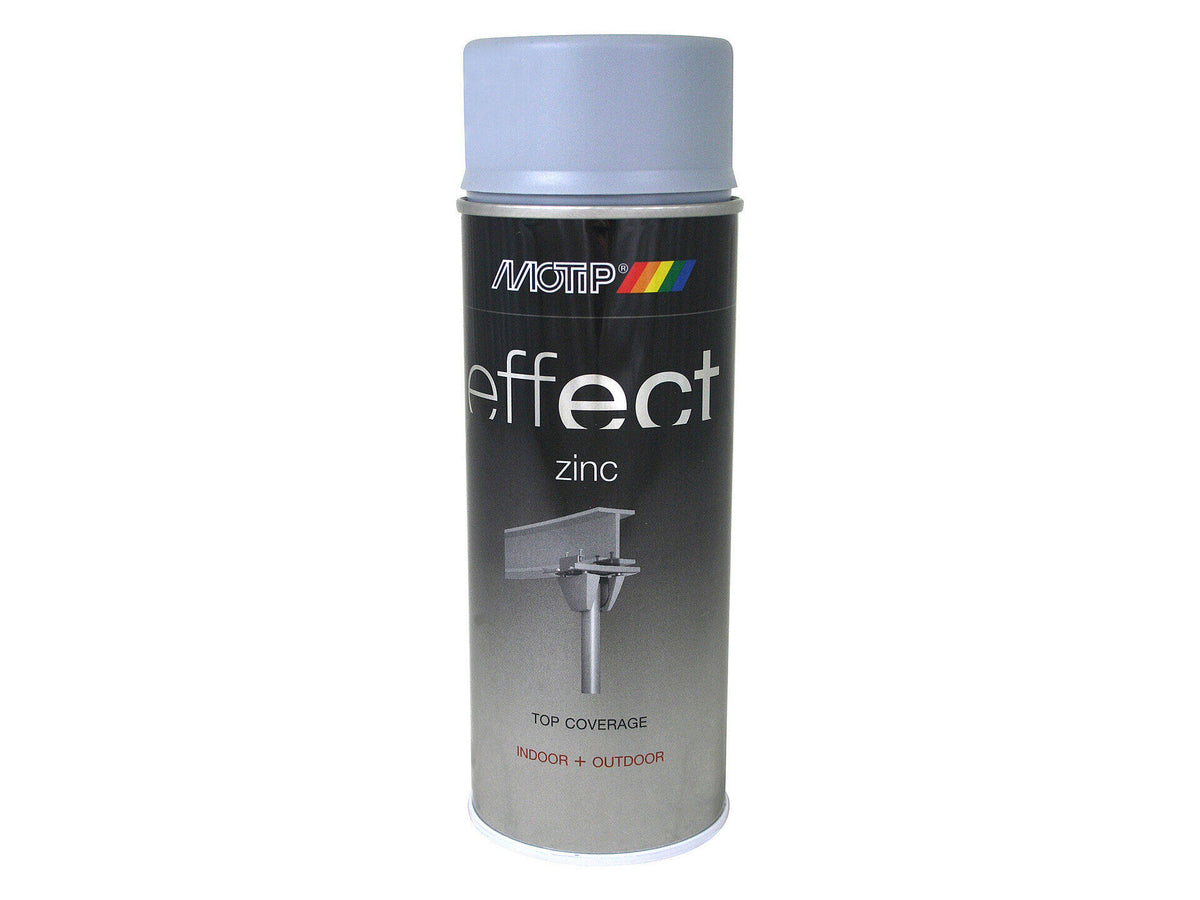 Motip Effect lakspray zink 0,4l grijs