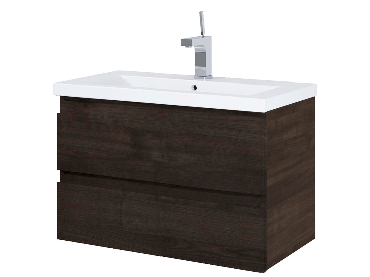 Lafiness Element wastafelkast 80cm 2 lades samara