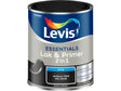 Levis Essentials 2-in-1 lak & primer zijdeglans 0,75l jet black
